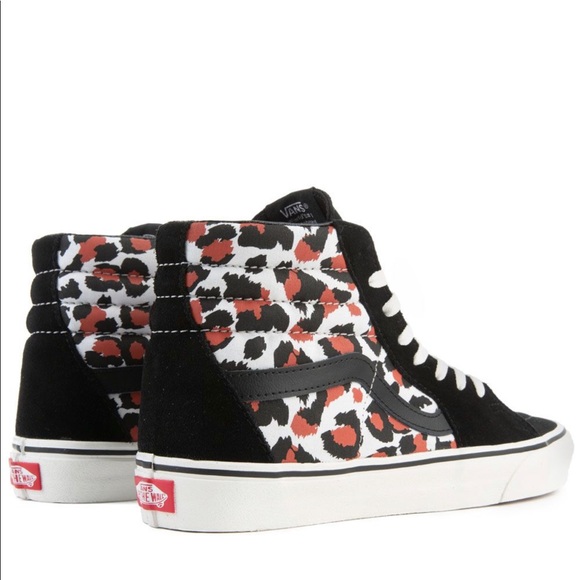 ***SOLD!***NWT rare Vans leopard sk8-Hi tops 7.5 9 - Picture 4 of 8